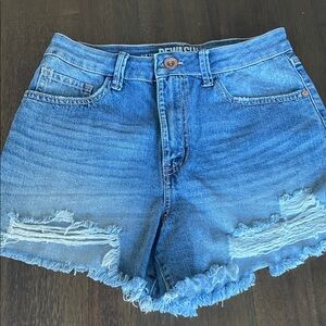 Rewash Super High Rise Vintage Reunion Womens Denim Shorts Size 3